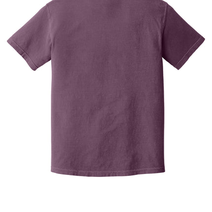 Comfort Colors 1717 Berry flat back (design mockup)