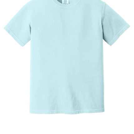 Comfort Colors 1717 Chambray flat front (design mockup)