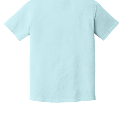 Comfort Colors 1717 Chambray flat back (design mockup)