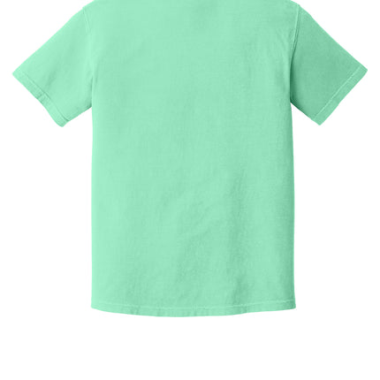 Comfort Colors 1717 Island Reef flat back (design mockup)