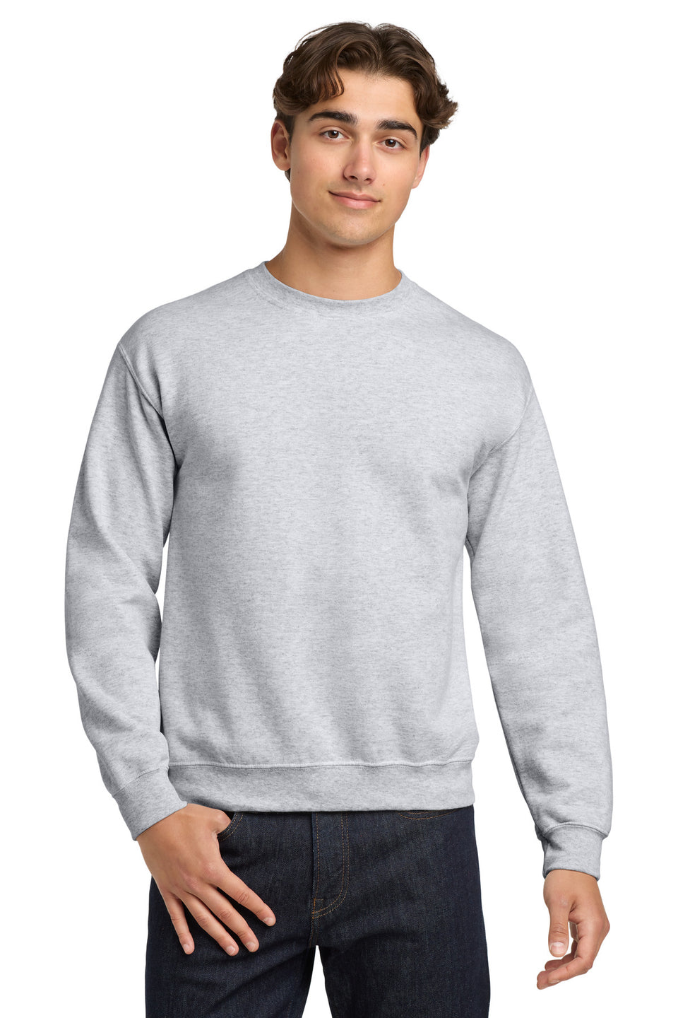 Gildan 18000 Crewneck Sweatshirt — Ash