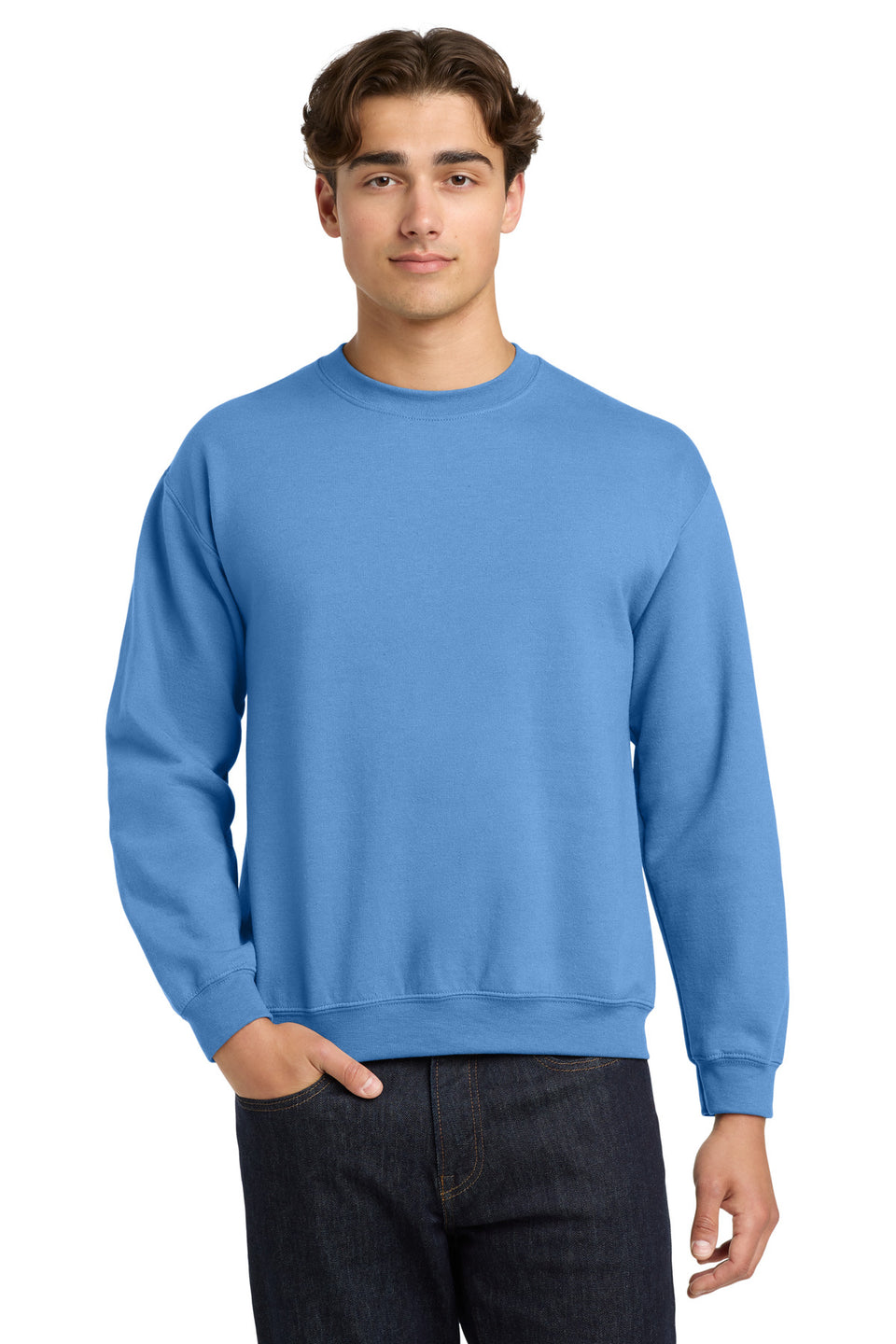Gildan 18000 Crewneck Sweatshirt — Carolina Blue