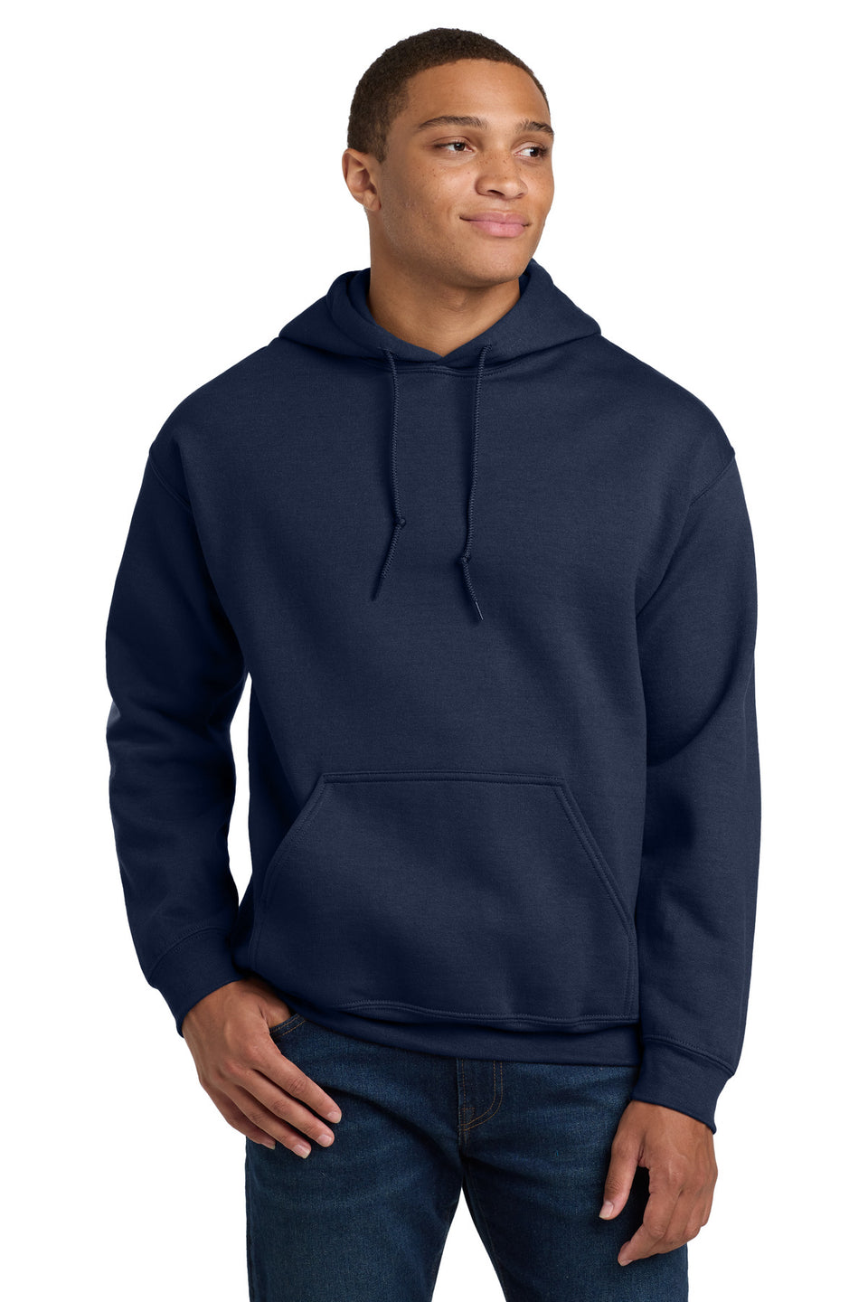 Gildan 18500 Hooded Sweatshirt — Navy