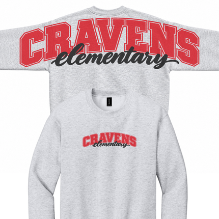 The "Big Letter" Vintage Gameday Crewneck