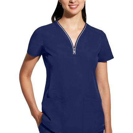 360 by Healing Hands Sonia Top 2274 - Navy
