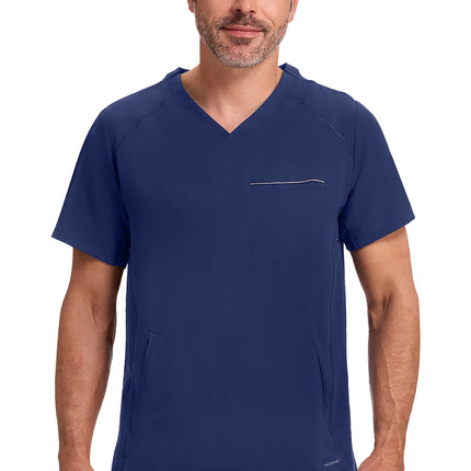 360 by Healing Hands Steven Top 2382 - Navy