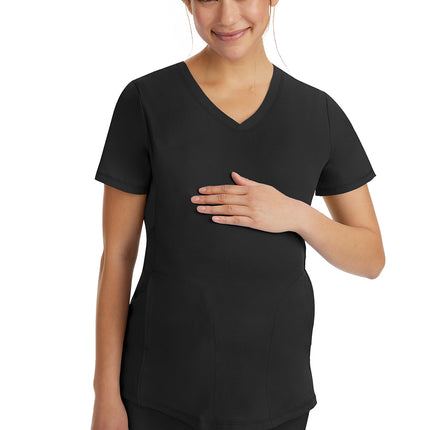 HH Works Mila Maternity Top 2510 - BLACK