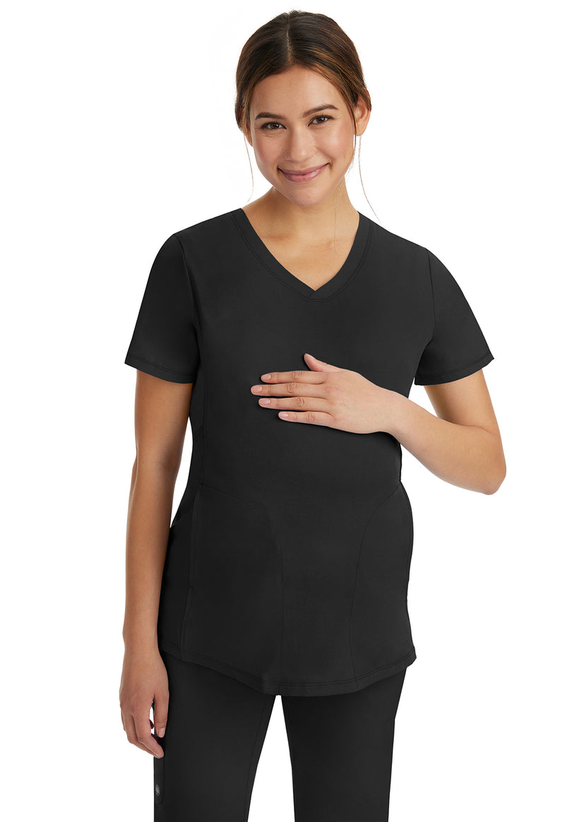 HH Works Mila Maternity Top 2510 - BLACK