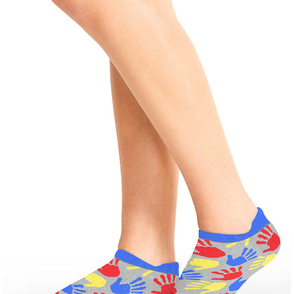 Cherokee Legwear 2 Pr Pack Bamboo No Show Socks 2GOOD - Super Power
