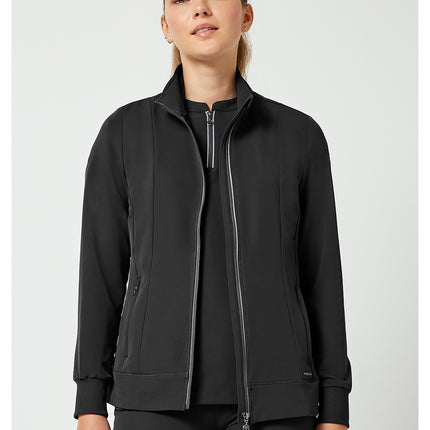 360 by Healing Hands Carly Jacket 5068 - BLACK