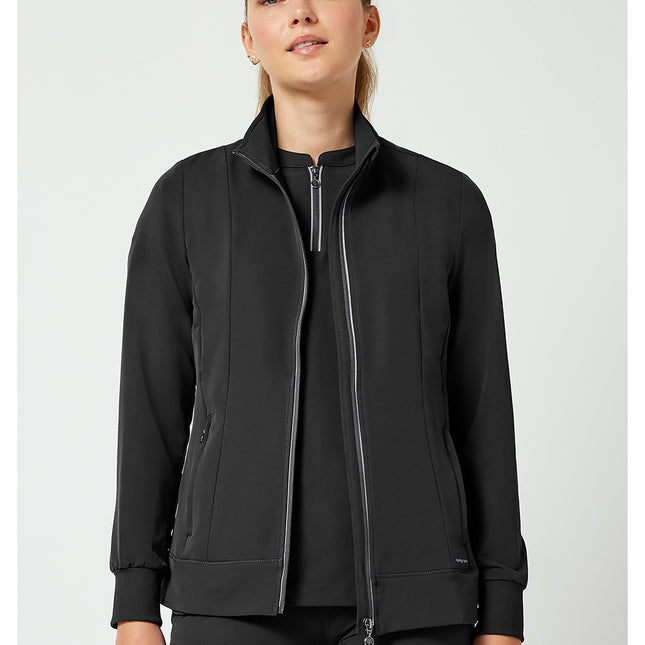 360 by Healing Hands Carly Jacket 5068 - BLACK