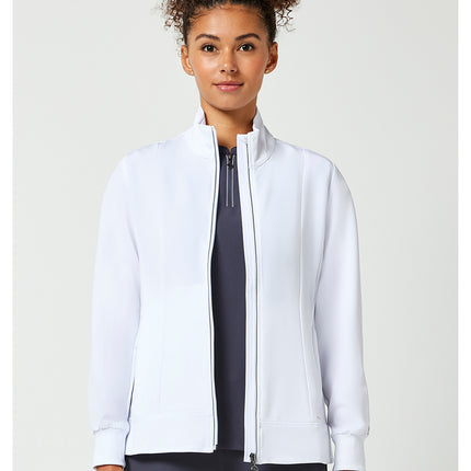 360 by Healing Hands Carly Jacket 5068 - WHITE