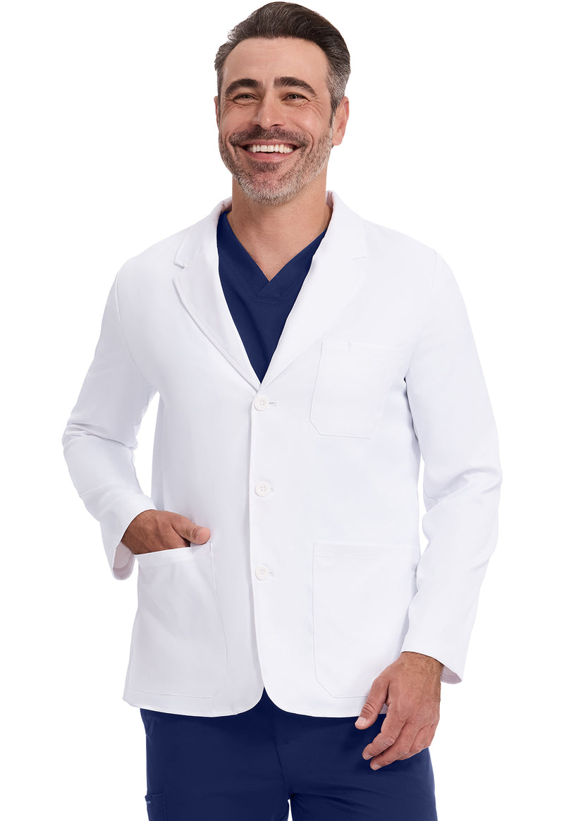 The White Coat by Healing Hands Leo Labcoat 5150 - WHITE
