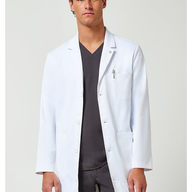 The White Coat by Healing Hands Luke Labcoat 5151 - WHITE