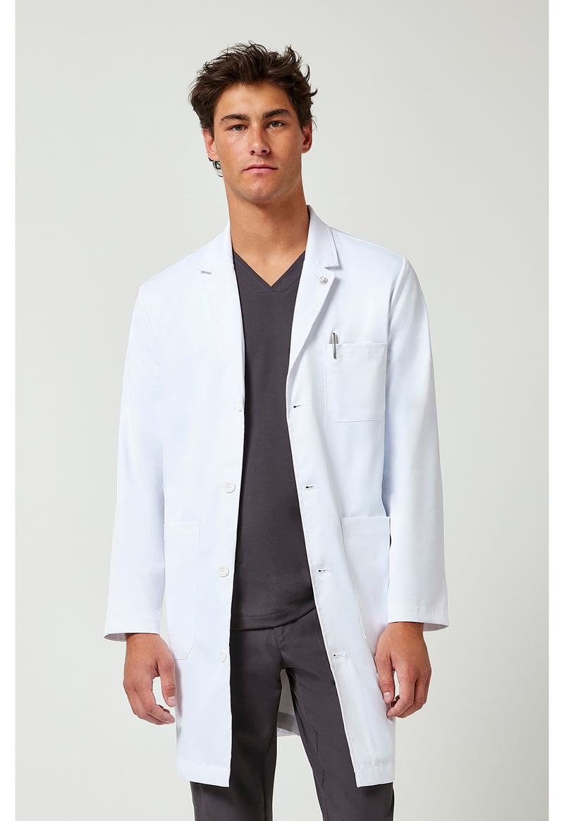 The White Coat by Healing Hands Luke Labcoat 5151 - WHITE