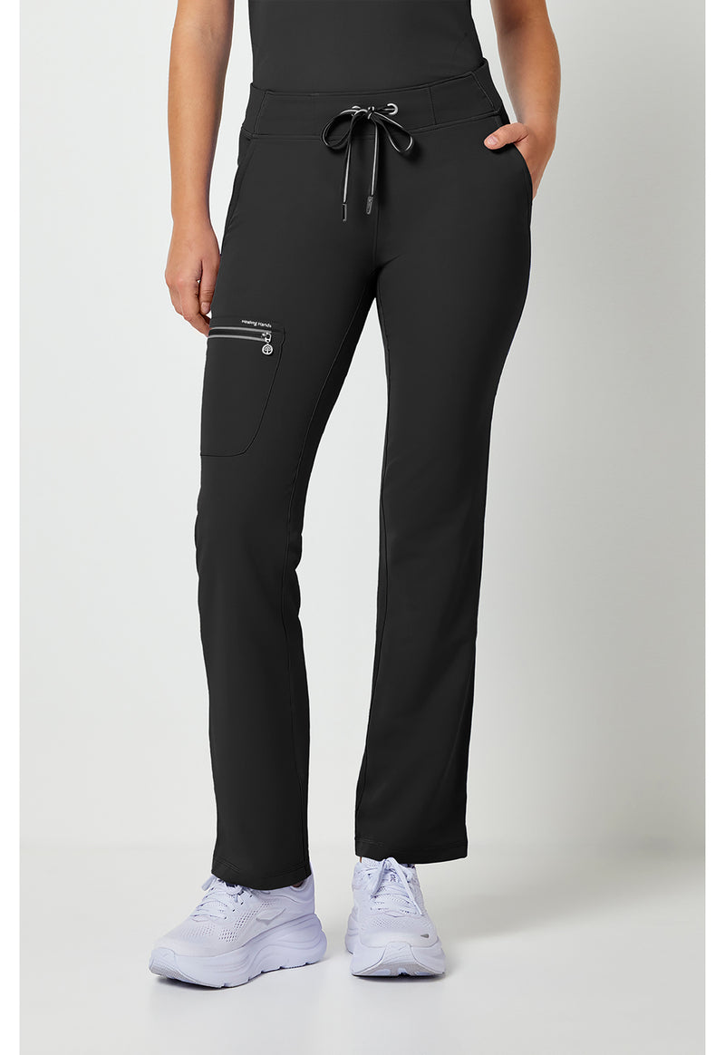 360 by Healing Hands Nisha Pant 9152 - BLACK