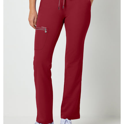 360 by Healing Hands Nisha Pant 9152 - Garnet Red