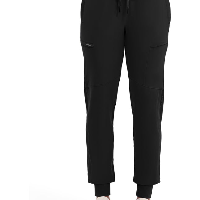 360 by Healing Hands Naya Jogger Pant 9156 - BLACK