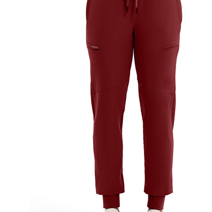360 by Healing Hands Naya Jogger Pant 9156 - Garnet Red