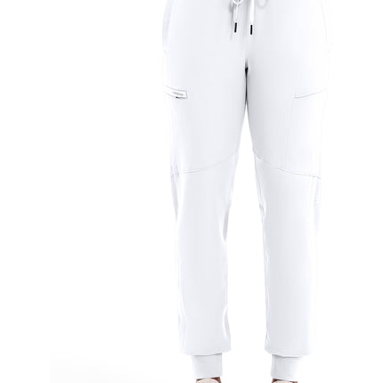 360 by Healing Hands Naya Jogger Pant 9156 - WHITE