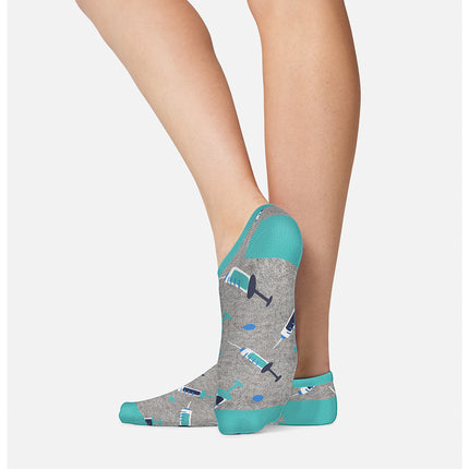 Cherokee Legwear 6-2 Pr Pks Nurses Week Gift Set +Lanyard APPRECIATION - Nursing Every Day