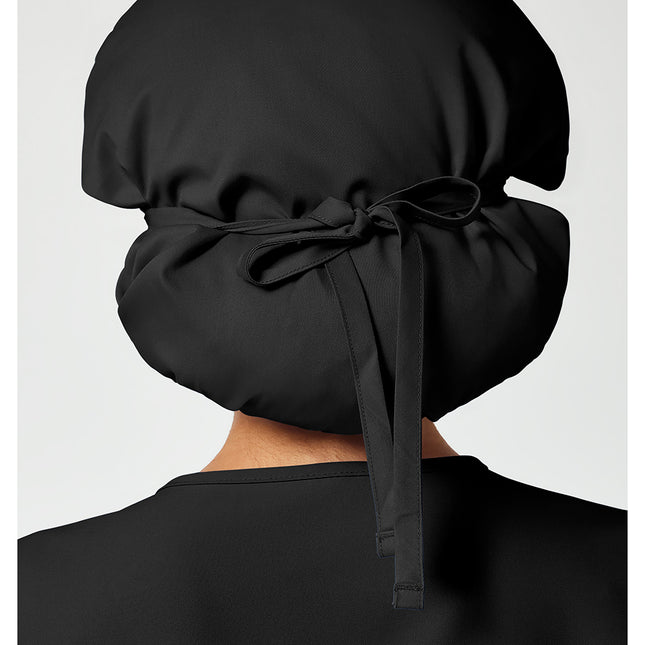 Cherokee Workwear Originals Ultra Unisex Bouffant Scrub Hat CK00005 - Black