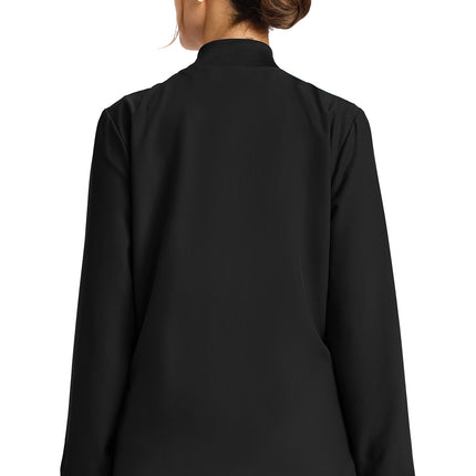 Cherokee Workwear Originals Ultra Zip Up Scrub Jacket CK00013A - Black
