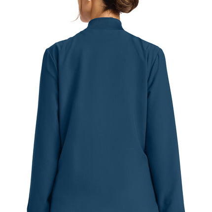 Cherokee Workwear Originals Ultra Zip Up Scrub Jacket CK00013A - Caribbean Blue