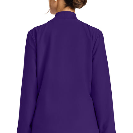 Cherokee Workwear Originals Ultra Zip Up Scrub Jacket CK00013A - Grape