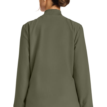 Cherokee Workwear Originals Ultra Zip Up Scrub Jacket CK00013A - Olive