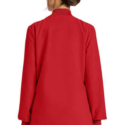 Cherokee Workwear Originals Ultra Zip Up Scrub Jacket CK00013A - RED