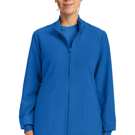 Cherokee Workwear Originals Ultra Zip Up Scrub Jacket CK00013A - Royal