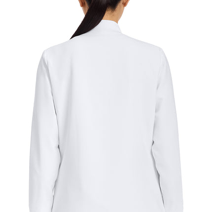 Cherokee Workwear Originals Ultra Zip Up Scrub Jacket CK00013A - White