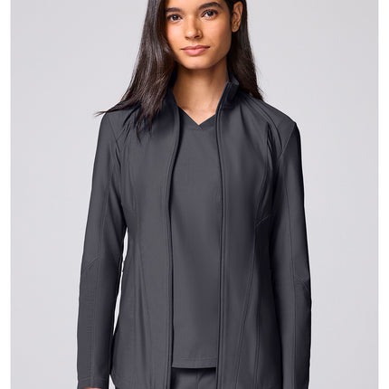 Cherokee Form Women's Full Zip Jacket CK00032 - Pewter