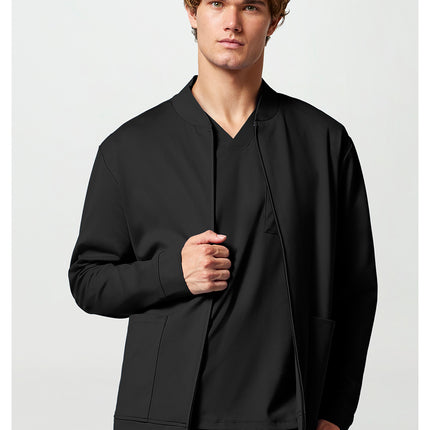 Cherokee Achieve Men's Zip Front Jacket CK00036 - Black