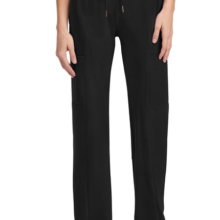 Cherokee Form Women's 5-Pocket Trouser Leg Pant CK026 - Black