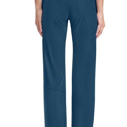 Cherokee Form Women's 5-Pocket Trouser Leg Pant CK026 - Caribbean Blue