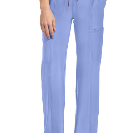 Cherokee Form Women's 5-Pocket Trouser Leg Pant CK026 - Ciel Blue