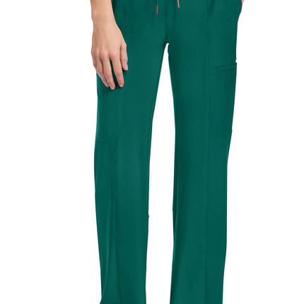 Cherokee Form Women's 5-Pocket Trouser Leg Pant CK026 - Hunter Green
