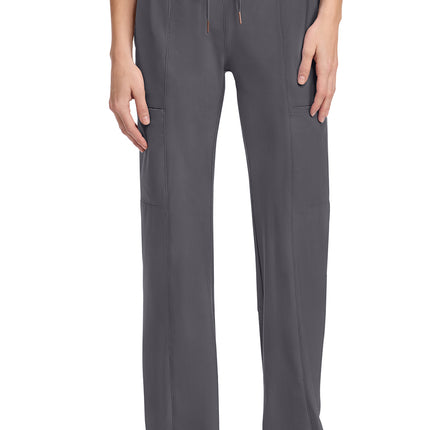 Cherokee Form Women's 5-Pocket Trouser Leg Pant CK026 - Pewter