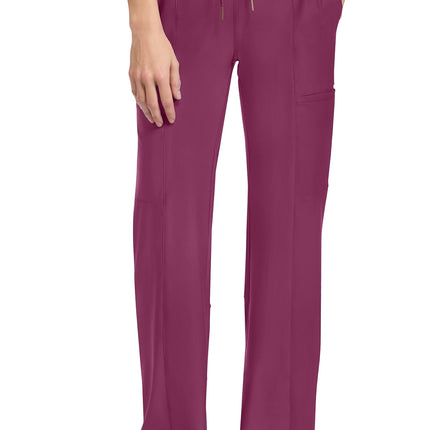 Cherokee Form Women's 5-Pocket Trouser Leg Pant CK026 - Wine