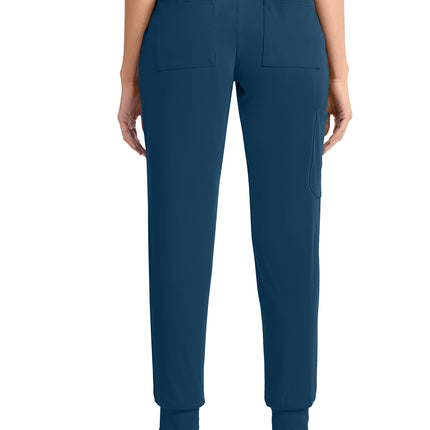 Cherokee Achieve Women's 5-Pocket Jogger Pant CK033 - Caribbean Blue