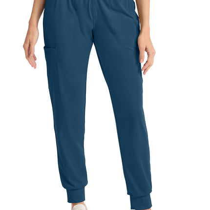 Cherokee Achieve Women's 5-Pocket Jogger Pant CK033 - Caribbean Blue