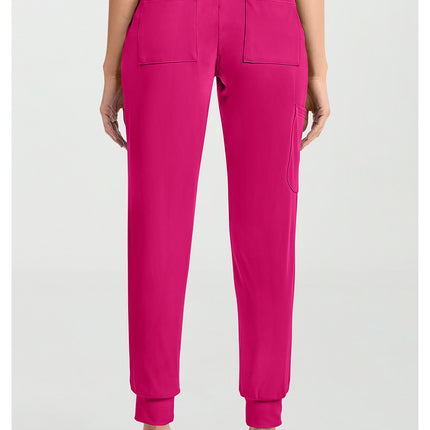 Cherokee Achieve Women's 5-Pocket Jogger Pant CK033 - Tropical Hibiscus