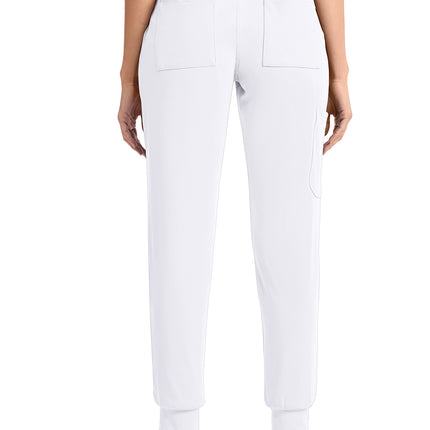 Cherokee Achieve Women's 5-Pocket Jogger Pant CK033 - WHITE