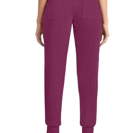 Cherokee Achieve Women's 5-Pocket Jogger Pant CK033 - Wine