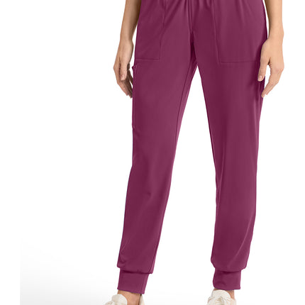 Cherokee Achieve Women's 5-Pocket Jogger Pant CK033 - Wine