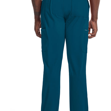 Cherokee Achieve Men's 5-Pocket Straight Leg Pant CK036 - Caribbean Blue