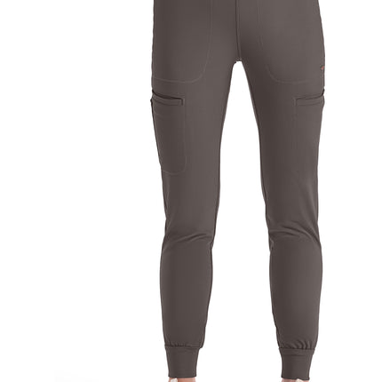 Cherokee Form Mid Rise Tapered Leg Drawstring Pant CK092 - Iron