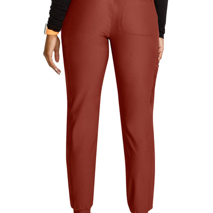 Cherokee Form Mid Rise Tapered Leg Drawstring Pant CK092 - MASALA